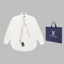 LOUIS VUITTONアイドル着用オーバーサイズ偽物 ブランド 販売長袖シャツ