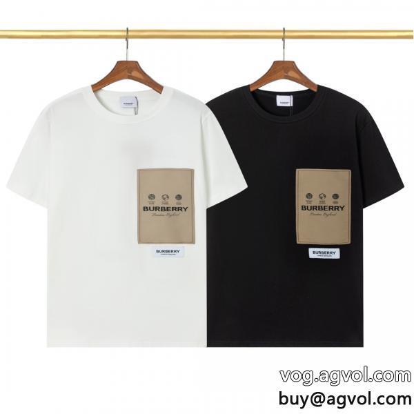 バーバリー2026大活躍人気アイテム最新の2026アイテム半袖Tシャツスーパー コピー  