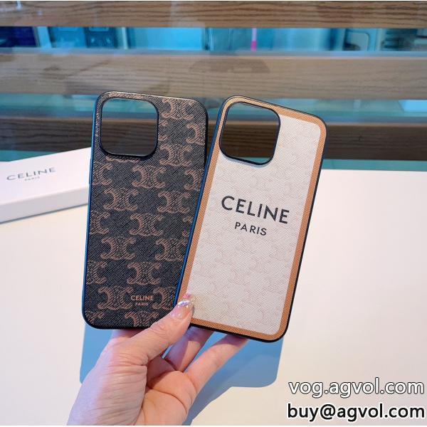CELINEIphone ケース カバー奥行きのある個性的な2026のコーディネート偽 ブランド
