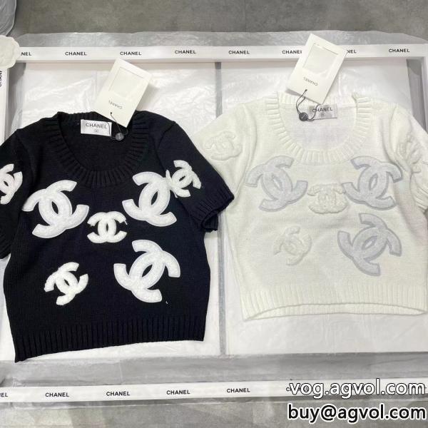 存在感ばっちりなアイテムカワイイ雰囲気CH半袖Tシャツ激安 通販 専門