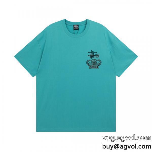 風合いが魅力個性的なスタイリングSTUSSYブランド 品 スーパー コピー半袖Tシャツ