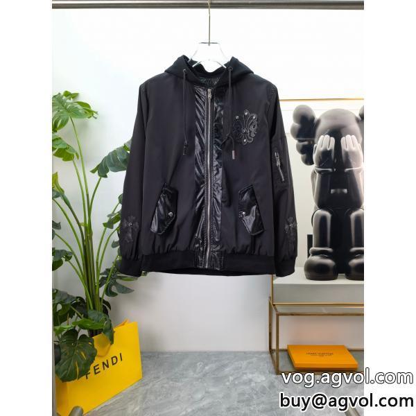 ブランド スーパー コピー上質感爆発的人気コートCHROME HEARTS