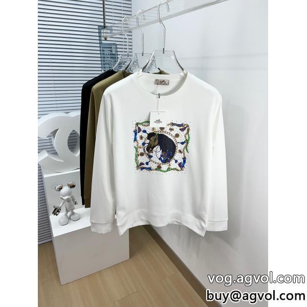 HERMES偽 ブランド23AW お早目に岩ちゃん愛用パーカー