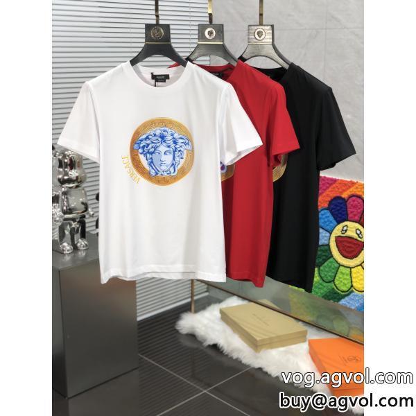 スーパー コピー 安心半袖Tシャツ特に注目したい在庫あり即発VERSACE