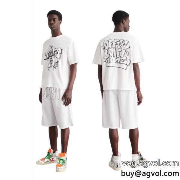 必需品幅広い層におすすめOff-Whiteスーパー コピー 通販半袖Tシャツ
