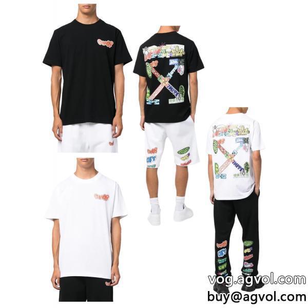 激安 通販 専門Off-White半袖Tシャツカワイイ雰囲気いろいろ選べる