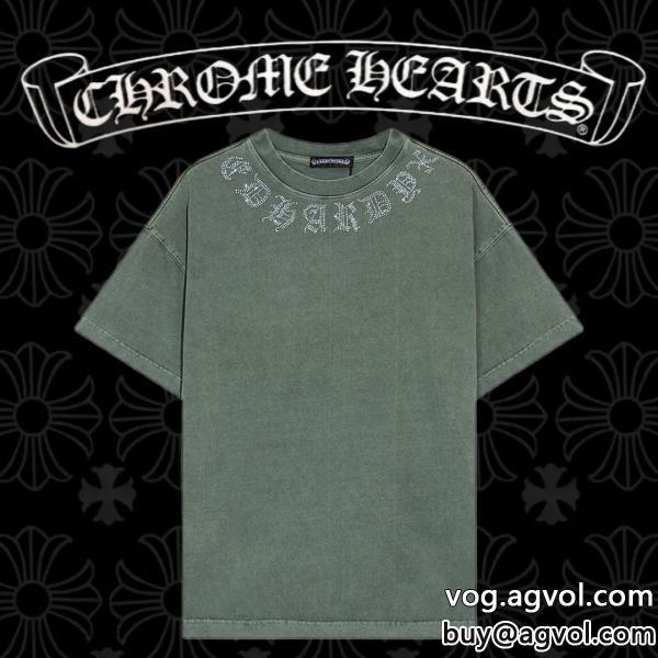 一枚でかわいいオフィスにも半袖Tシャツコピー ブランドクロムハーツ