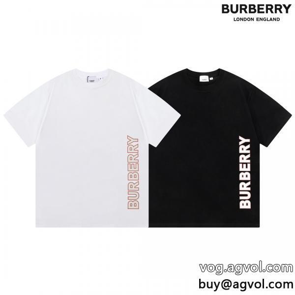 BURBERRY定番が欲しい方ゆったりシルエット半袖Tシャツブランド 偽物