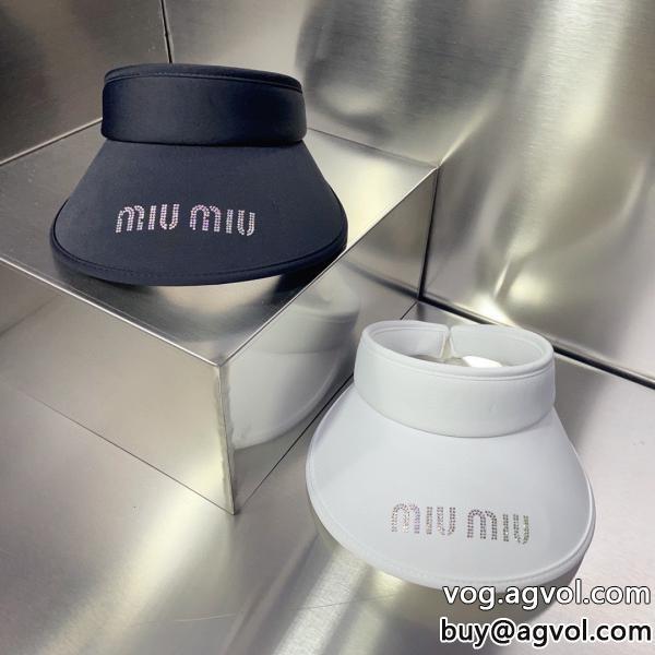 帽子注目されている新作日本未入荷MIUMIUブランド コピー ショップ