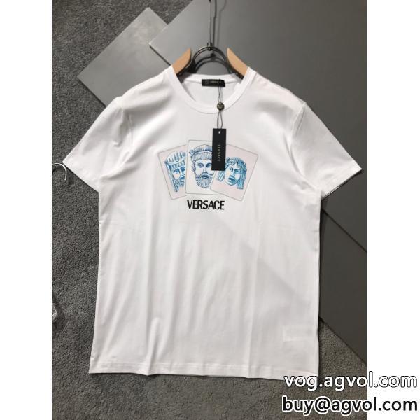 スーパー コピー 販売高級感ある国内発セール完売間近半袖Tシャツヴェルサーチ