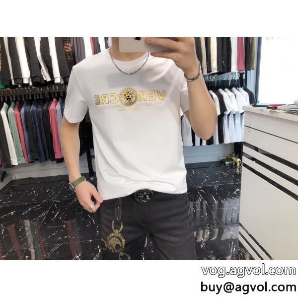 VERSACE半袖Tシャツブランド 偽物 通販超必須アイテム大変大人気2026