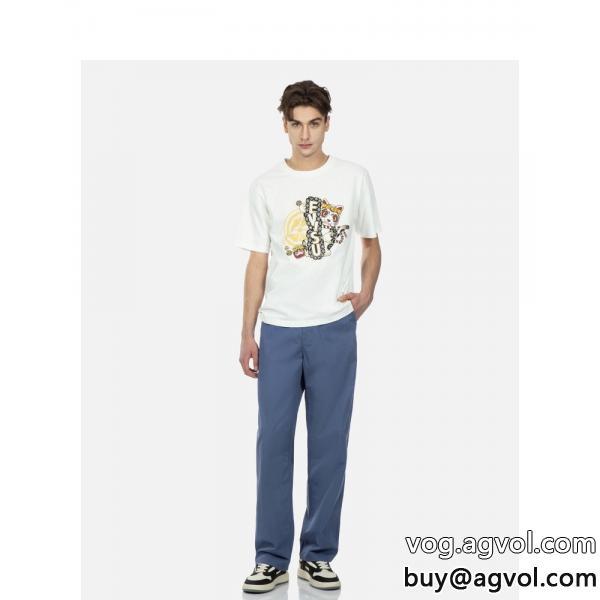 偽 ブランド 通販半袖TシャツEVISU素敵なデザイン話題沸騰