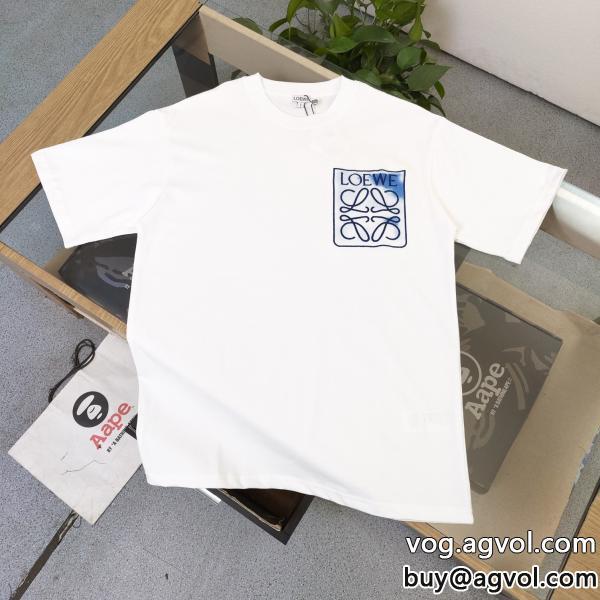 季節感あふれる注目の新作大人気セールLOEWEスーパー コピー  半袖Tシャツ