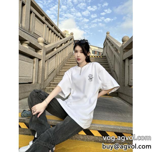 偽 ブランド 半袖Tシャツ超稀少格好良いルイ ヴィトン