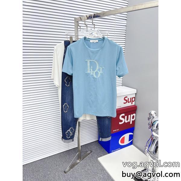 コピー ブランド 優良DIOR話題のブランド高級感ある半袖Tシャツ