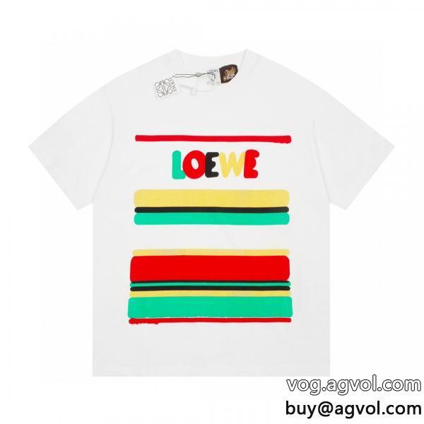 ロエベコピー ブランド 販売半袖TシャツSS23完売必至季節感をプラス人気商品