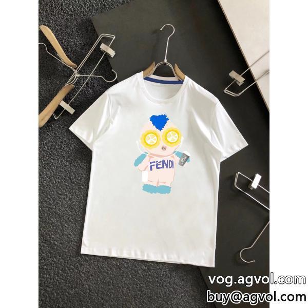完売必至クール印象フェンディコピー 品 ブランド半袖Tシャツ
