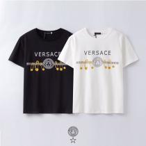 2025年流行ファッションスタイルアップ上品半袖Tシャツブランド 偽物ヴェルサーチ