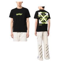 偽 ブランド 購入Off-White半袖Tシャツ使い勝手のよさが魅力きれいめ派に上質