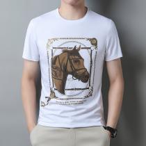 高いクオリティカワイイ雰囲気HERMESブランド 通販半袖Tシャツ