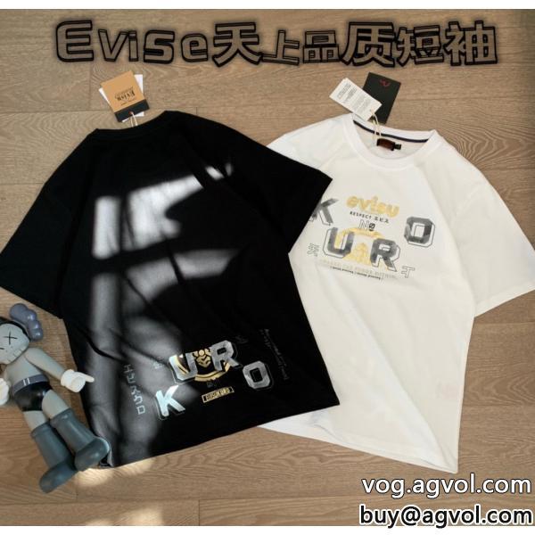 半袖TシャツEVISU激レアブームは再熱中ブランド スーパー コピー 優良