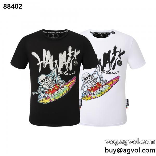 新作2026らしさをプラス品が良いブランド スーパー コピー 舗半袖TシャツPHILIPP PLEIN