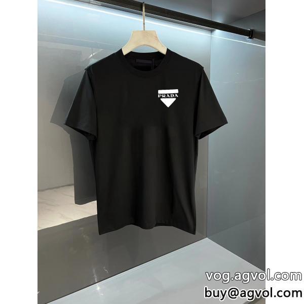 今季流行りの人気新作昨年も人気のアイテム新品偽 ブランド 半袖Tシャツプラダ