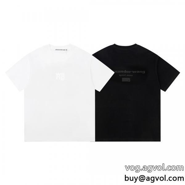 ALEXANDER WANGブランド コピー半袖Tシャツファッションに新しい色カジュアルで気分爽快