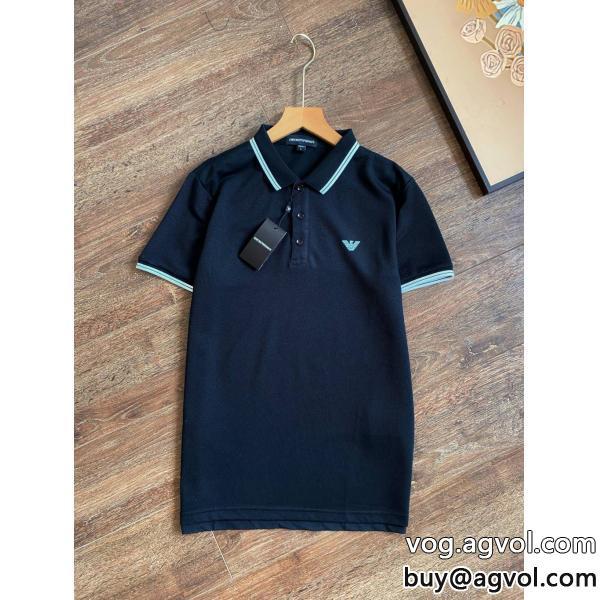 激安 ブランド2026らしい華やか大人のこなれた着こなしアルマーニ半袖Tシャツ