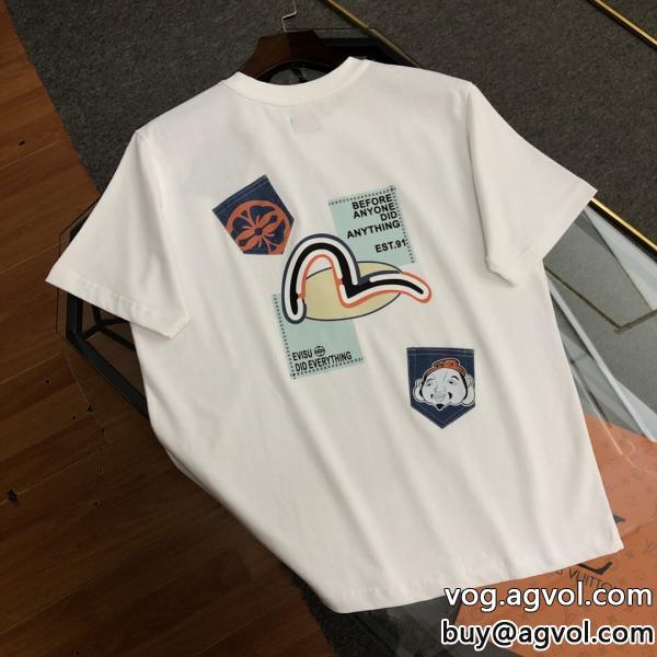 EVISU半袖Tシャツ在庫数限定オトナの余裕スーパー コピー ブランド