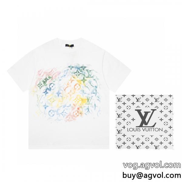 日本未上陸のブランドスタイリッシュLOUIS VUITTON半袖Tシャツ偽 ブランド 購入