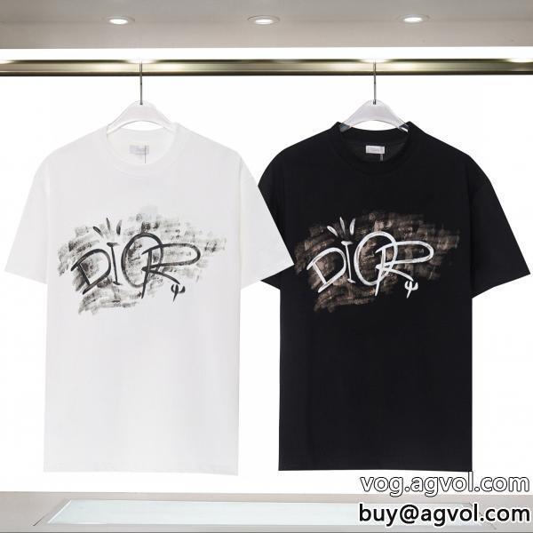 通販 ブランド半袖Tシャツ通勤スタイル2026トレンド先取りDIOR