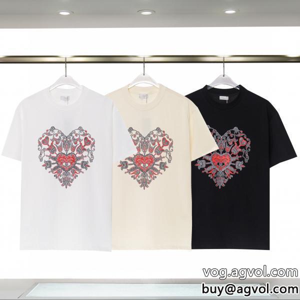 ディオール半袖Tシャツ偽 ブランド 購入2026爽やかな新作が流行りオシャレな印象に