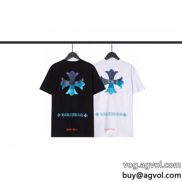 クロムハーツ気分が上がるきれいめな印象で着こなし激安 ブランド 通販半袖Tシャツ