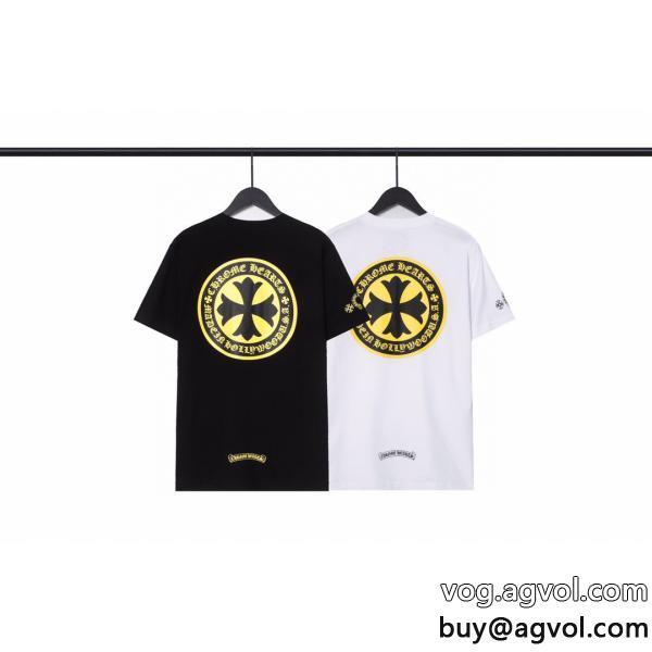 期待値も高いアイテム夏の買い必須！半袖TシャツCHROME HEARTSコピー ブランド 販売