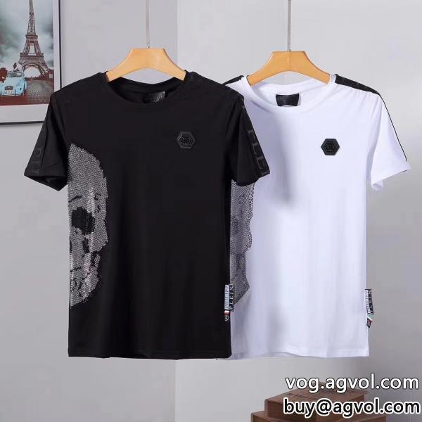 スーパー コピー どこで 買えるPHILIPP PLEIN半袖Tシャツオシャレな印象にクラシカルな雰囲気