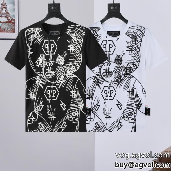 半袖TシャツPHILIPP PLEIN抜け感を出す完売必須偽 ブランド 通販