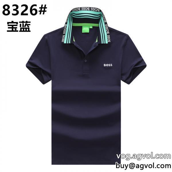 日本完売NEW素敵ブランド コピー 通販ヒューゴボス半袖Tシャツ