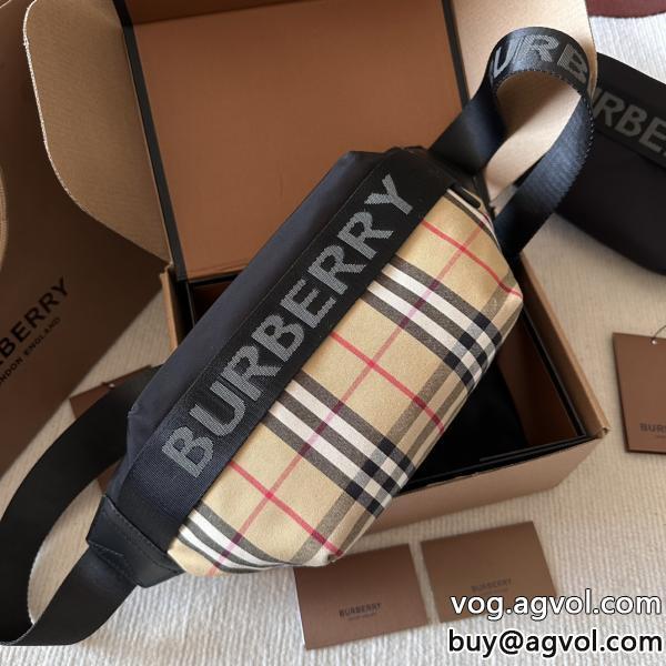 残りサイズわずかスタイルアップ効果ブランド コピー 品BURBERRYウエストポーチ