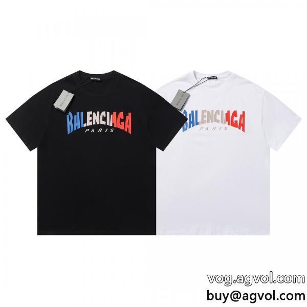 ブランド コピー 激安半袖Tシャツbalenciaga意外と相性がいいユニセックススタイル