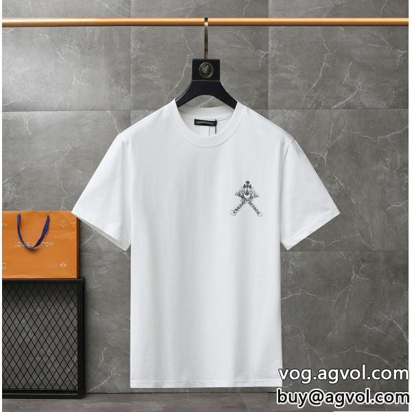 夏の必須アイテムを最新で男女兼用にもお勧めクロムハーツ半袖Tシャツコピー 商品 ブランド