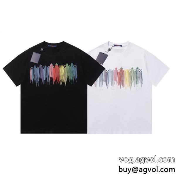 LOUIS VUITTONファッションの最先端！存在感のある半袖Tシャツ激安 ブランド 通販