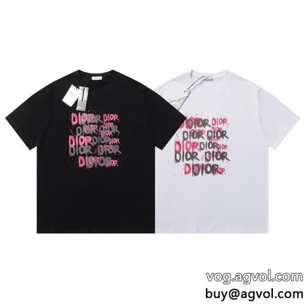 華やかな印象きちんと感が強いブランド コピー 激安半袖TシャツDIOR
