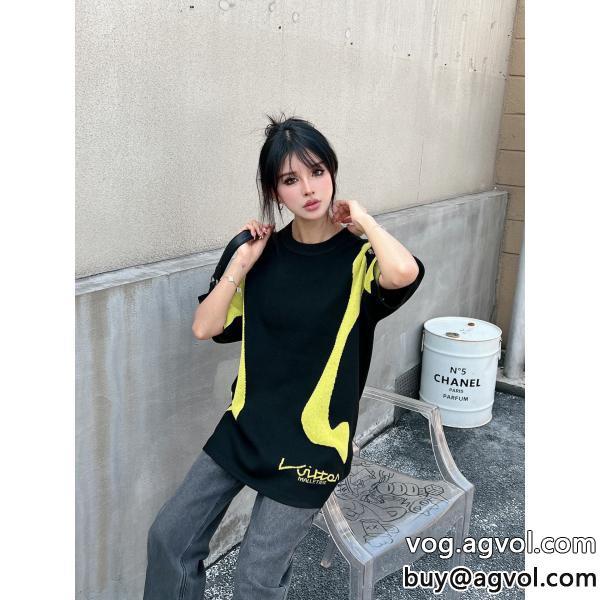 コピー 品 ブランド半袖TシャツLOUIS VUITTON春の新生活通気性のいい