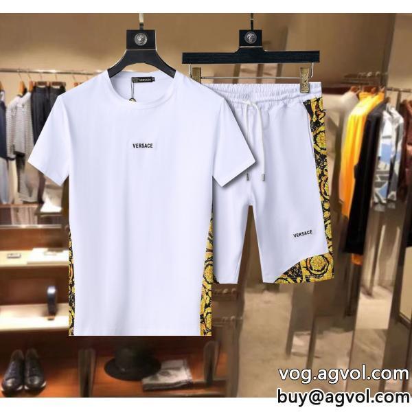 軽やかな素材感希少なアイテムセット偽 ブランド VERSACE