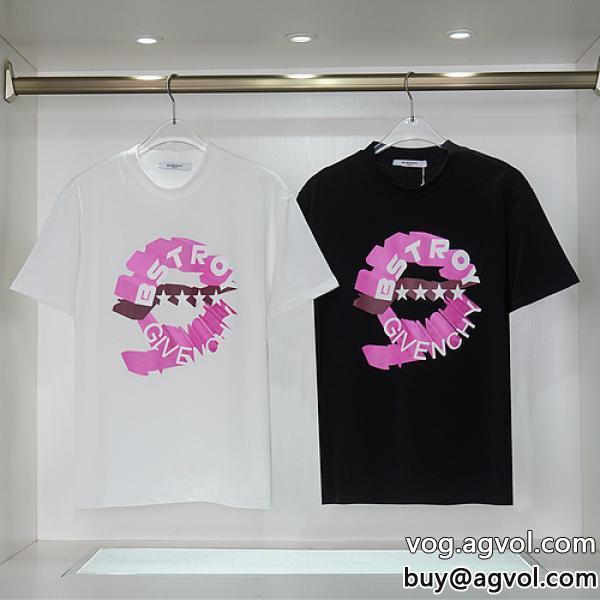 偽 ブランド 購入半袖TシャツGIVENCHYクール印象シンプルながら切れ味のいい