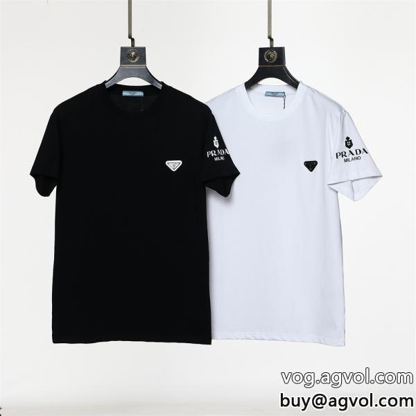 肌触りの良いサラりと入荷予定半袖Tシャツ偽物 ブランド 激安PRADA