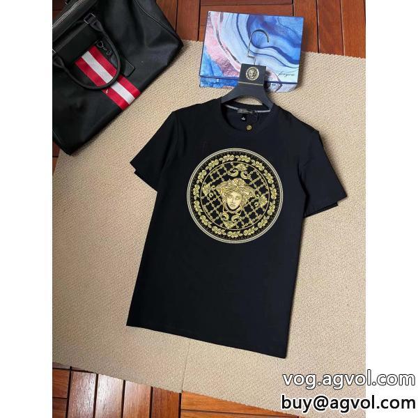 VIP価格　海外発優しげな高級人気色半袖TシャツVERSACEスーパー コピー 通販
