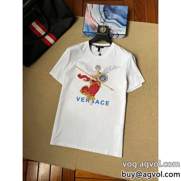激安 通販 専門VERSACE半袖Tシャツ鮮度が手に入る抜群の人気を集め