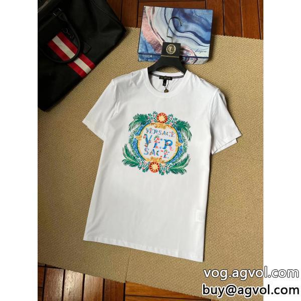 海外限定モデル 新作大人気商品半袖TシャツVERSACEブランド コピー